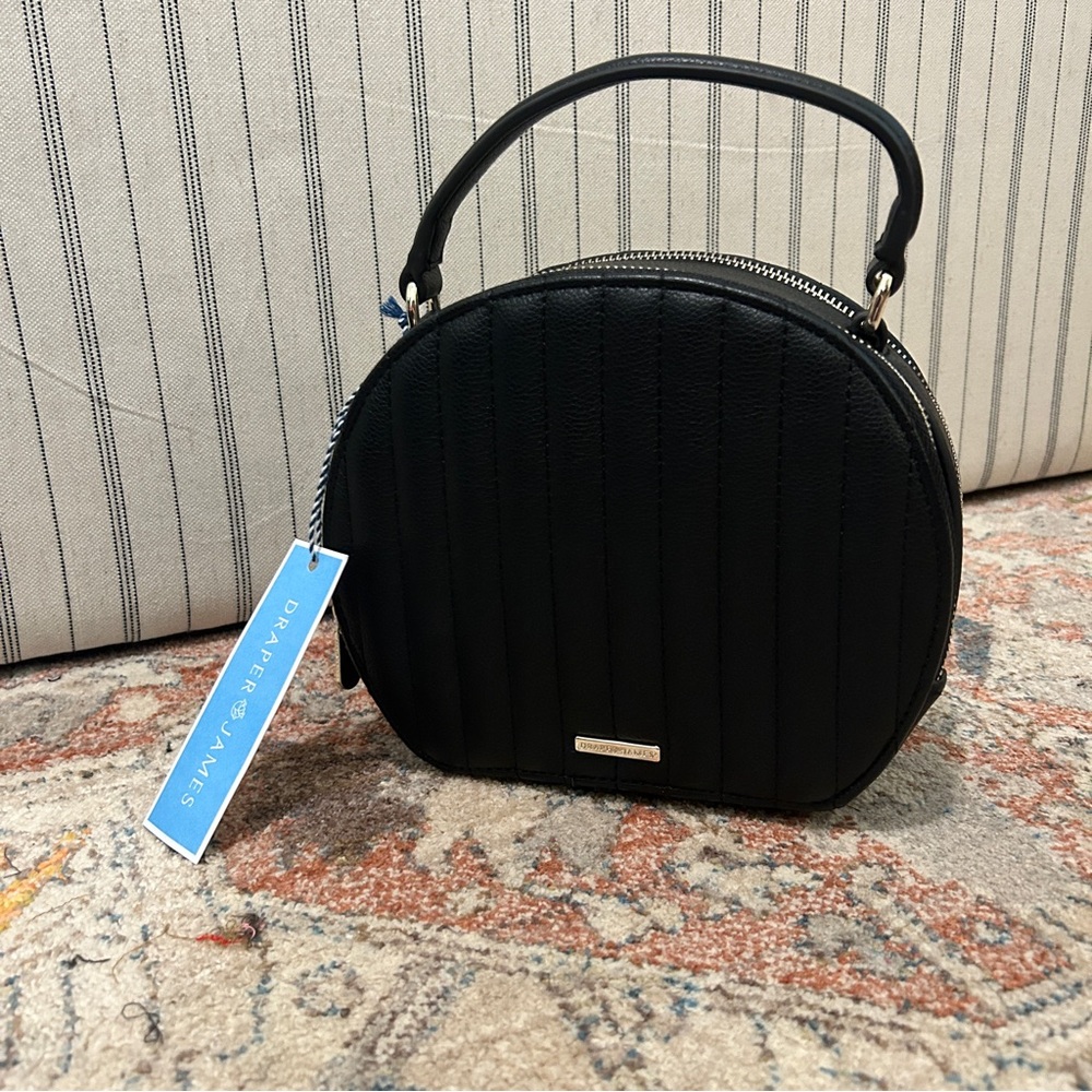 Draper James Black Crossbody/Top Handle Bag